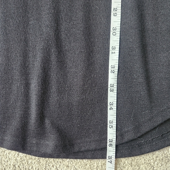 Aritzia Golden Tna Black Preppy Knit Dress  Dark Academia Stretchy Comfortable - Picture 8 of 11